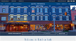 Desktop Screenshot of hotelonnorth.com